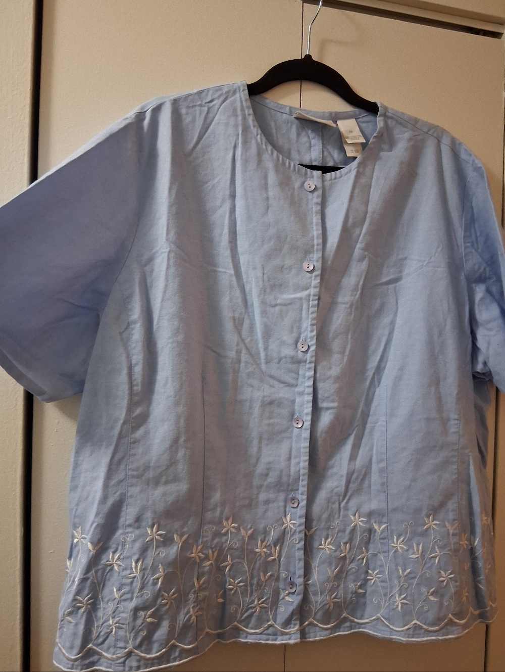 Liz Claiborne Light Blue Button Down Shirt